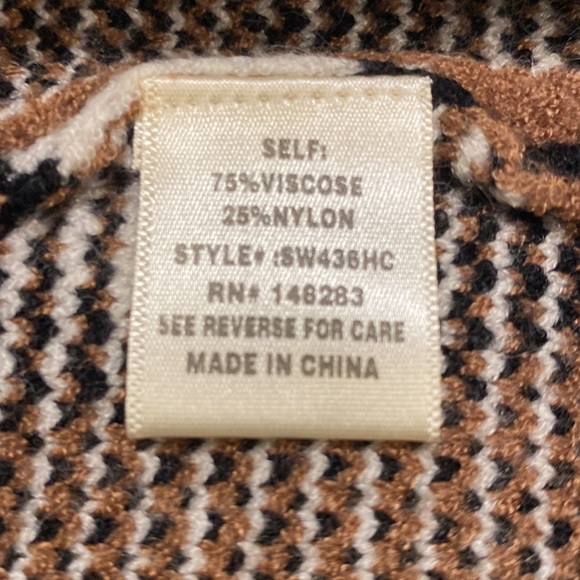 Hers & Mine Leopard Print Open Front Cardigan - Picture 10 of 11